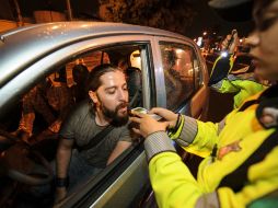 En los más de 10 meses de aplicación del programa antiebrios, se han practicado 154 mil 308 pruebas de alcoholimetría. EL INFORMADOR / ARCHIVO