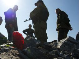 A principios de esta semana fueron los prorrusos quienes denunciaron fosas comunes con restos de civiles rebeldes. AFP /  J. Macdougall