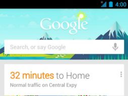 Google Now se concentra en ayudar a gestionar las tareas diarias y ofrecer información al usuario. ESPECIAL / play.google.com