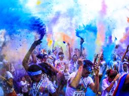 The Color Run, que se desarrolla en más de 45 países alrededor del mundo, tiene esta vez su sede en Guadalajara. EL INFORMADOR / A. Hernández