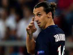 Zlatan Ibrahimovic no podrá enfrentar a su ex equipo. AFP / ARCHIVO.