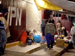 Los estudiantes entregarán el pliego de sus demandas al secretario de Gobernación. SUN / V. Rosas