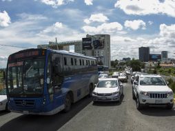 Las vialidades se verán afectadas por lo que autoridades recomiendan usar vías alternas. EL INFORMADOR / A. Hernández