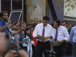 El secretario de Gobernación asegura que tiene 'toda la apertura para dialogar'. NTX / F. García