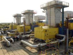 Rusia no ha entregado gas a sus vecinos desde junio, quienes dependen mucho de ese suministro. AFP / Y. Dyachyshyn