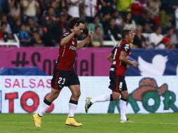 El primer gol del partido fue obra de Enrique Esqueda. EL INFORMADOR / E. Pacheco