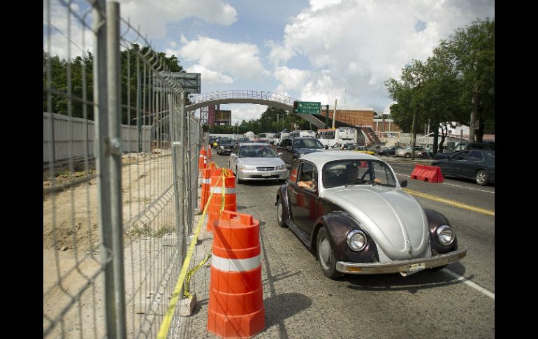 Las obras para la construcción de la Línea 3 del Tren Ligero ya iniciaron en territorio tapatío. EL INFORMADOR / ARCHIVO