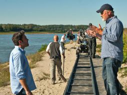 En la imagen, el director de la cinta, David Fincher y el actor. AP / M. Morton