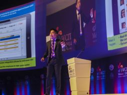 Brian Cheng, el último ponente del congreso. EL INFORMADOR / F. Atilano