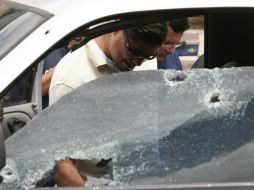 Durante el tiroteo, los elementos de la Secretaría de Seguridad Pública estatal abaten a cuatro presuntos delincuentes. EL INFORMADOR / ARCHIVO