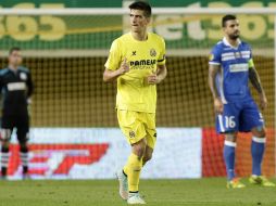 El 4-0 definitivo lo anotó de nuevo Gerard Moreno. EFE / D. Castelló