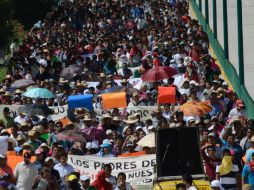 Los familiares de los desaparecidos plantean que sólo funcionarios estatales sin experiencia previa han servido a la búsqueda. EFE / ARCHIVO