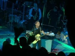 La canción 'Te amo' fue de las más coreadas por el público. TWITTER / @info_EnriqueE