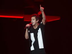 Austin finalizó su presentación con las canciones 'What About Love' y 'Mmm Yeah'!. EL INFORMADOR / J. Mendoza