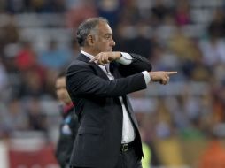 'Hay que aguantase y trabajar, tenemos tiempo para mejorar y a esperar el próximo partido', dijo Guillermo Vázquez. MEXSPORT / A. Macías