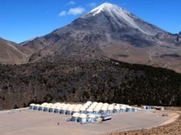 El Observatorio HAWC se ubica en las faldas del volcán Sierra Negra, en el oriente del estado de Puebla. EFE / ARCHIVO