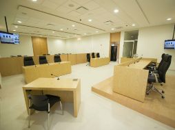 Imagen de la sala de juicios orales en Ciudad Guzmán. EL INFORMADOR / ARCHIVO