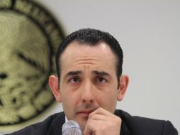 El senador Roberto Gil afirma que en el sexenio del presidente Felipe Calderón la PGR no actuó con dolo. NTX / ARCHIVO