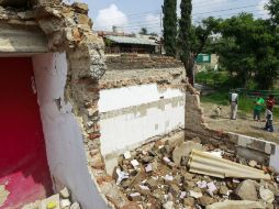 El área que se convertirá en parque, era una irregular zona habitacional que se inundó en junio de 2011. EL INFORMADOR / ARCHIVO