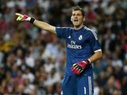 Iker Casillas asegura que está 'soñando con (la Euro) Francia 2016 porque el pasado Mundial me dejó tocado'. EFE / J. Martín