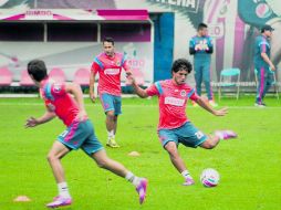 Giovani Hernández tiene un gol en 126 minutos jugados, es el mejor promedio entre los atacantes del Rebaño. EL INFORMADOR / J. Mendoza