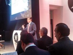 El subsecretario de economía, José Rogelio Garza en la inauguración de la semana de la moda. EL INFORMADOR / G. García