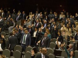 Con 380 votos a favor, el dictamen es remitido al Senado. . NTX / ARCHIVO