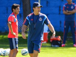 El técnico afirma que su contrato es por tres años, incluido el ascenso. MEXSPORT / A. Macías