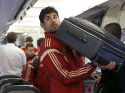 El hispano-brasileño Diego Costa carga con demasiada presión por anotar con La Furia. EFE / C. Moya