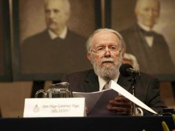 Gutiérrez Vega también es reconocido por su labor periodística y diplomática. NTX / ARCHIVO