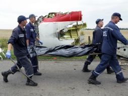 El vuelo se estrelló en Ucrania, donde guerrilleros se acusan de haberlo derribado. EFE / ARCHIVO.