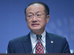 El presidente del BM Jim Yong Kim participa en reunión anual del Fondo Monetario Internacional. AFP / M. Ngan