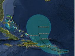 El próximo martes podría convertirse en huracán categoría I y para el jueves huracán categoría II. TWITTER /  @conagua_clima