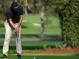 Carlos Ortiz durante la segunda ronda del Abierto Frys.com en Napa, California. AFP / ARCHIVO