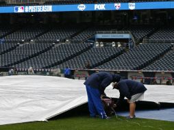 Kansas City aventaja 2-0 en la serie al mejor de siete. EFE / L. Smith.