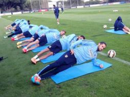 Atlético se medirá el domingo con Español en el estadio Vicente Calderón, donde afrontarán la octava jornada de la Liga de España. TWITTER / @Atleti.