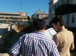 Inversionistas visitan la zona del Mercado Corona para hablar del proyecto; ya se publicó la licitación para la obra. EL INFORMADOR / V. Meléndez