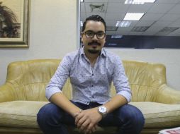 Israel Reynoso Tirado, del comité organizador del Design Fest, da cuenta de la oportunidad de desarrollo de esta fiesta creativa. EL INFORMADOR / F. Atilano