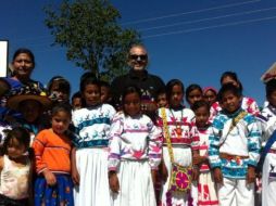 Bosé comparte fotografías del albergue en sus redes sociales. TWITTER / @BoseOfficial