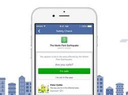 El proyecto ''Safety Check'' muy pronto estará disponible en todo el mundo para equipos con Android, iOS, y computadoras. ESPECIAL / http://newsroom.fb.com/