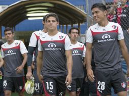 González (con el número 15, al centro) ha jugado en selecciones nacionales con límite de edad, hoy se consolida en Primera División. MEXSPORT / L. Licona