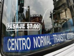 Recuperar la tarifa de siete pesos, que fue autorizada en diciembre del año pasado, es el objetivo de la marcha. EL INFORMADOR / ARCHIVO