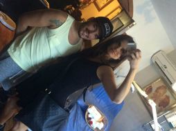 Horas antes del nacimiento, Marisol González publica en Twitter una fotografía con el texto ''a horas de ser mamá''. TWITTER / marisolglzz