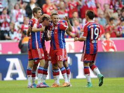 Los campeones alemanes llegan a 24 goles frente al Bremen en sus últimos cuatro enfrentamientos. EFE / T. Hase