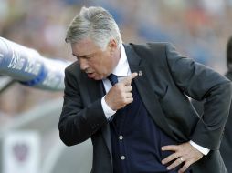 Ancelotti ahora en el Real Madrid entrará en la categoría de técnico italiano. EFE / M. Bruque