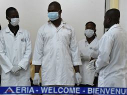 La ONU conduce el rastreo del contagio asegurando que las personas que tuvieron contacto con el infectado, sean puestas en cuarentena. AFP / I. Sanogo.