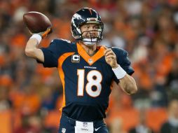 Peyton dijo que la marca de pases de anotación sería más especial que las otras. AFP / D. Bradford