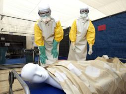 No hay casos sospechosos ni confirmados de ébola en México. AFP / N. Maeterlinck