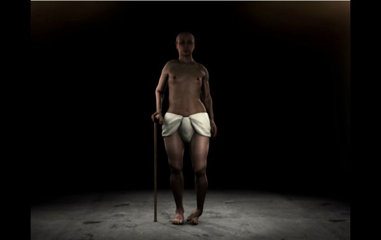 El monarca tenía un pie cavo, por lo que no podía caminar sin apoyarse en un bastón. EFE / STV Production