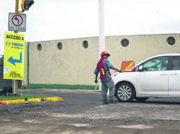 Avance. Las obras en Avenida Acueducto presentan un avance en la colocación de concreto hidráulico. EL INFORMADOR / A. Hernández